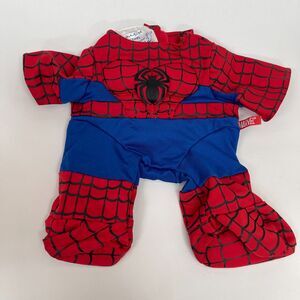 Build A Bear Workshop BABW Spiderman One Piece Red Blue Black Spider